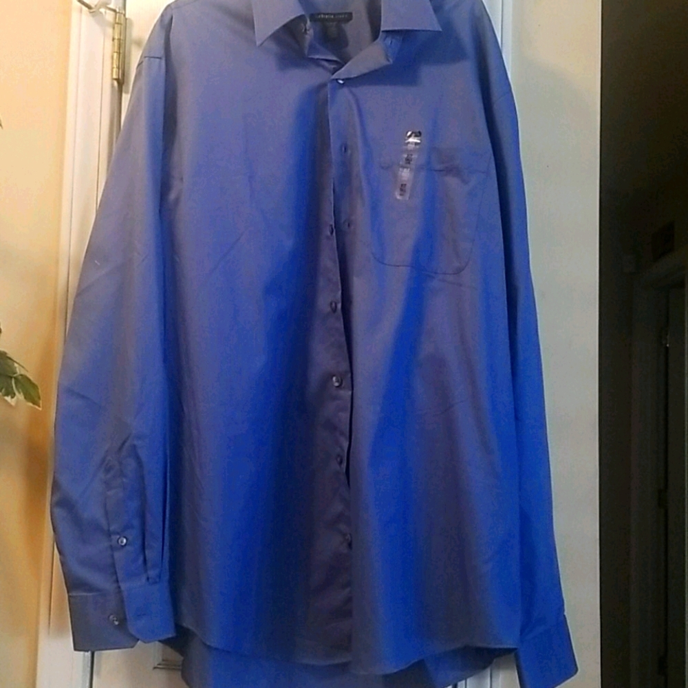 Van heusen navy blue dress shirt
